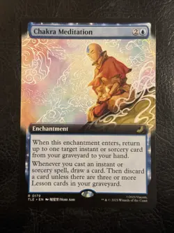 MTG - Chakra Meditation. Avatar: the Last Airbender Eternal. Rare - Enchantment. - Image 1