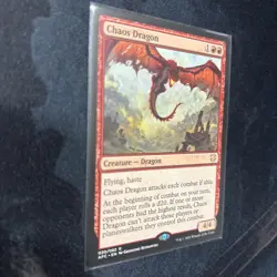 Mtg Chaos Dragon - Commander Adventures In The Forgotten Realms + Bonus Foils - Image 3