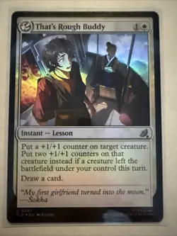 MTG FOIL That's Rough Buddy - Avatar: The Last Airbender Eternal #087 - Image 1