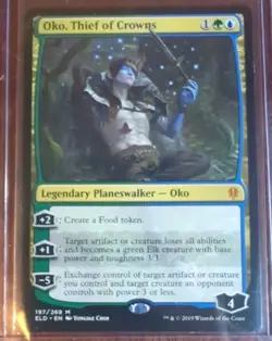 MtG Oko, Thief of Crowns NM-Mint, English Throne of Eldraine - Image 1