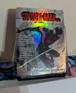 MTG - Ultimate Spider-Man/Miles Morales (Borderless Foil) NM Marvel's Spider-Man - Image 1
