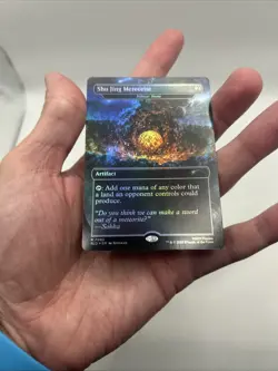 R 7062 Shu Jing Meteorite Borderless Rainbow Foil MTG Magic Avatar Secret Lair - Image 5