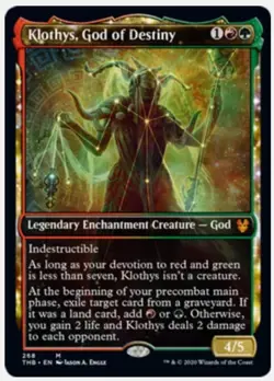 Klothys, God of Destiny Foil Showcase - Image 1