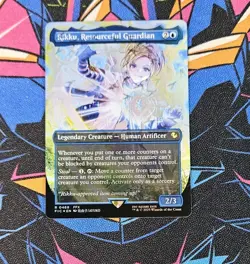 Rikku, Resourceful Guardian NM Borderless Chocobo Track Foil MTG Final Fantasy - Image 1