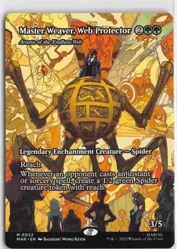 Marvel Universe Eternal-Legal M Normal 32 Master Weaver, Web Protector - Arasta - Image 1