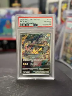 Pikachu 2023 Pokemon Scarlet Violet 151 - MEW EN #173 PSA 10 - Image 1
