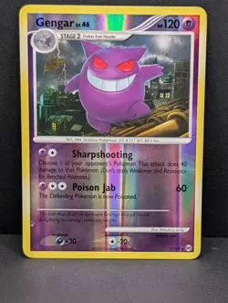 Gengar 17/99 Arceus Reverse Holo Ultra Rare Pokemon TCG Nintendo LP - Image 1