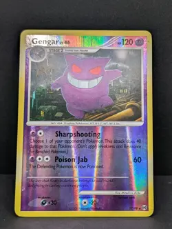 Gengar 17/99 Arceus Reverse Holo Ultra Rare Pokemon TCG Nintendo LP - Image 3