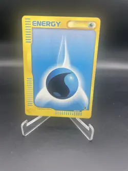 Water Energy 165/165 - Pokemon TCG Expedition Base Set e-Reader NM - Image 1