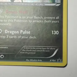 Pokemon TCG Rayquaza XY64/211 XY Black Star Promos Holo Rare MP Pokemon Card - Image 4