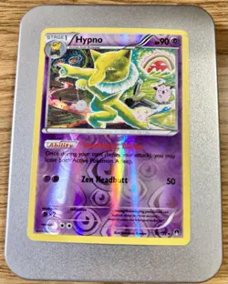 Hypno XY - BREAKpoint #51 (2016) Rare Reverse Holo NM Pokemon - Image 1