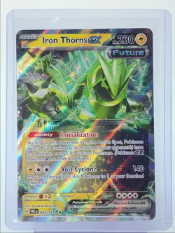 IRON THORNS EX 2025 POKEMON PRISMATIC EVOLUTIONS DOUBLE RARE 032/131 Q1300-H - Image 1