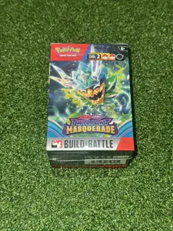 Pokemon TCG Scarlet And Violet - Twilight Masquerade Build And Battle Box Sealed - Image 1