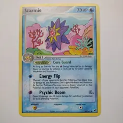 Pokemon TCG Starmie EX Deoxys 48/107 Regular Uncommon - LP - Image 1