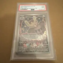 Pokemon Slab - Noctowl Pokemon Center Promo SVP 141 PSA 9 - Stellar Crown ETB M - Image 3