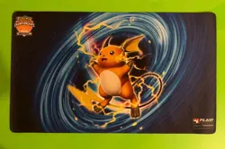 Pokemon 2016 Play! Regional Championships Raichu Evolutions Playmat - Image 1