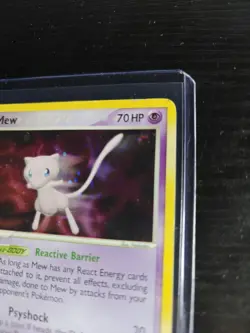 Pokemon TCG Mew 4/17 POP Series 4- HOLO Swirl(Small) Hp-mp - Image 2