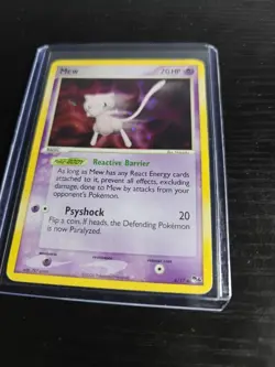 Pokemon TCG Mew 4/17 POP Series 4- HOLO Swirl(Small) Hp-mp - Image 4