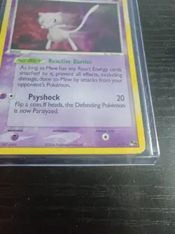 Pokemon TCG Mew 4/17 POP Series 4- HOLO Swirl(Small) Hp-mp - Image 5