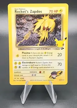 Pokemon Celebrations Classic Collection #15/132 Rocket's Zapdos - Image 1