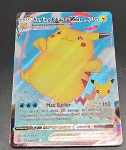 Pokemon TCG 25th Anniversary Celebrations - 09/25 Surfing Pikachu Vmax - Image 3