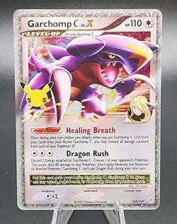 Pokemon Celebrations: Classic Collection #145/147 Garchomp C LV.X - Image 1