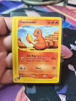 LP Pokemon TCG Charmander 97/165 Regular Expedition - Image 1