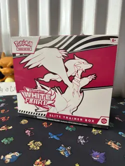 TCG: Pokemon White Flare ETB Elite Trainer Box - IN HAND -SHIPS ASAP! New Sealed - Image 1