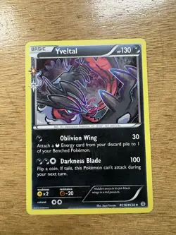 Pokemon TCG - Yveltal Holo - XY Generations Radiant Collection RC16/RC32 - Image 1