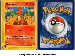 2002 Pokemon, Expedition, #98/165 Charmander, Common - Image 1