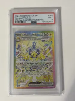 Galvantula EX PSA 9 2024 POKEMON STELLAR CROWN SPECIAL ILLUSTRATION RARE - Image 3