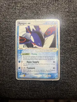 Pokemon Kyogre ex -037 Holo Black Star Promo - Image 1