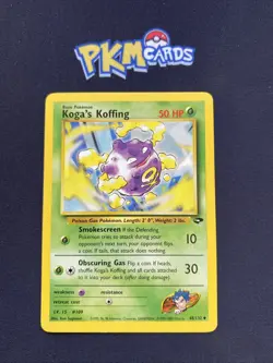 Pokemon TCG Koga’s Koffing Gym Challenge 48/132 Regular LP. - Image 1