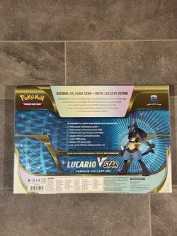 Pokemon Lucario VSTAR Premium Collection Box: New & Sealed 820650850172 - Image 2