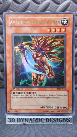| Yugioh Amazoness Swords Woman MFC-061 1st Ultra Rare Magicians Force PL 🔥 | - Image 1