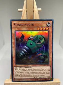 Geargiauger - Ultra Rare 1st Edition SDGR-EN003 - NM - YuGiOh - Image 1