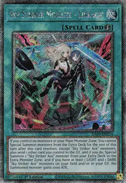 Yugioh Sky Striker Mobilize - Linkage RA03-EN274 - Platinum Secret Rare - Image 1