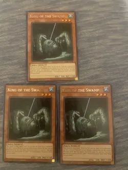 3x King Of The Swamp Rare Jush! Near Mint Condition - Image 1