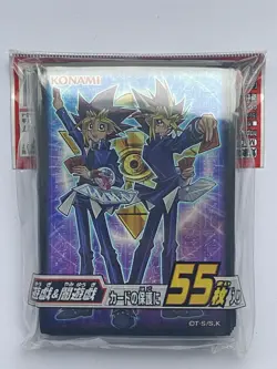 Yugi Muto & Yami Yugi 55 Sleeves Yu-Gi-Oh Japanese Sealed YG57 - Image 1