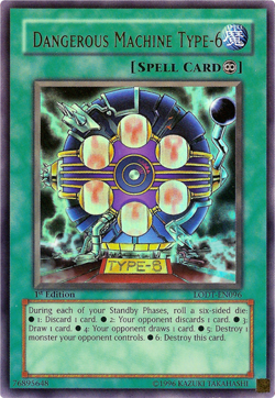Dangerous Machine Type-6 - LODT-EN096 Ultra Rare Unl Reprint NM Yugioh - Image 1