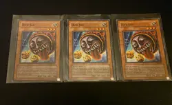 3× Yugioh Dice Jar DB2-EN226 + PGD-027 Common Unlimited TCG Card PLAYSET - Image 1