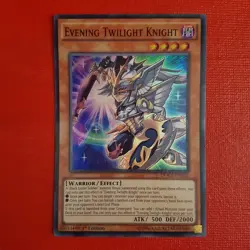 Yugioh Evening Twilight Knight DOCS-EN023 1st Edition - Image 1