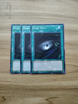 Yu-Gi-Oh! - Dark Hole - 3X - Full Playset - Image 1