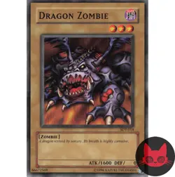 Yugioh Dragon Zombie SDY-014 Common NM - Image 1