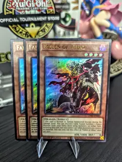 Yu-Gi-Oh! 3x Fallen of Albaz Ultra Rare CH01-EN001 - Image 1