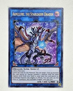Yugioh 1x Armillyre, The Starleader Dragon DUOV-EN029 Ultra Rare 1st Edition NM - Image 1