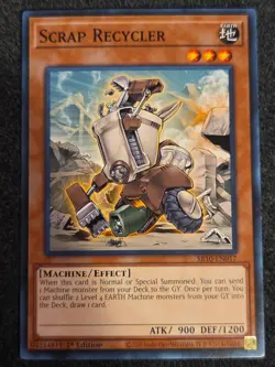 Scrap Recycler - SR10-EN017- Common - 1st Ed NM Yugioh - Image 1