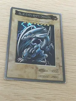 yugioh English Blue Eyes White Dragon No.118 BANDAI 1999 Yu-Gi-Oh carddass holo - Image 1