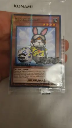 Yu-Gi-Oh NEYMAR JR Token Rescue Rabbit eFootball 30th Promo EFC1-JP001 [Sealed] - Image 1