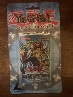 Yugioh LOB Legend of Blue Eyes White Dragon Blister Pack Sealed RARE 728192490040 - Image 1